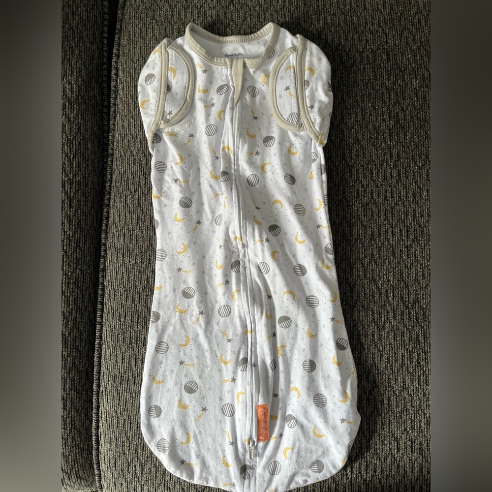 SwaddleMe Gray and Yellow Sleep Sack